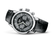 Artelier Chronograph, Black, Leather Strap
