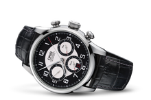 RAID 2011 Chronograph Limited Edition, Black, Leather Strap