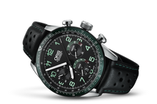 Calobra Chronograph Limited Edition II, Black, Leather Strap
