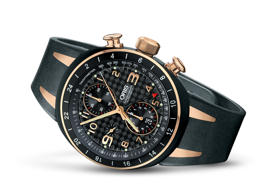 TT3 Chronograph, 42.50mm, Black