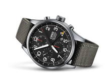 Big Crown ProPilot Chronograph GMT, Black, Textile Strap