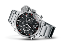 BC4 Flight Timer, Black, Stainless steel Strap