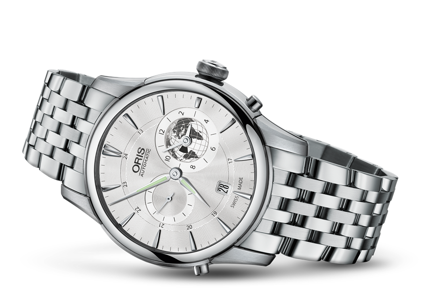 Greenwich Mean Time Limited Edition, Grey, Stainless steel Strap