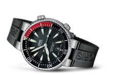 Divers Titan Date, Black, Rubber Strap