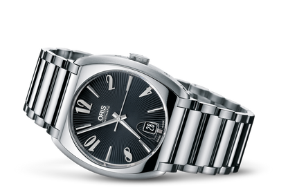 Frank Sinatra Date, Black, Stainless steel Strap