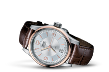 Classic Date 2006, Grey, Leather Strap
