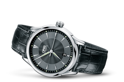 Artelier Date, Black, Leather Strap