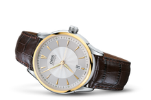 Artelier Date, Grey, Leather Strap
