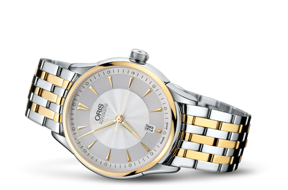 Artelier Date, Grey, Stainless steel Strap