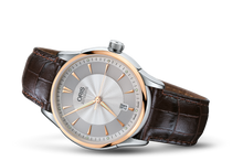 Artelier Date, Grey, Leather Strap