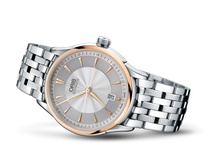 Artelier Date, Grey, Stainless steel Strap