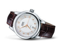 Classic Date 2006, Grey, Leather Strap