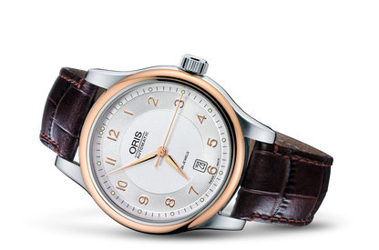Classic Date 2006, Grey, Leather Strap