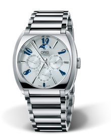 Frank Sinatra Complication, 39.00 x 40mm, Grey, Stainless steel Strap, Stainless steel crown, Multi-piece stainless steel case, flexible lugs