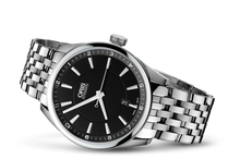 Artix Date, Black, Stainless steel Strap