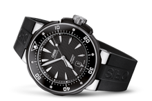 ProDiver Date, Black, Rubber Strap