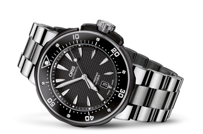 ProDiver Date, Black, Titanium Strap