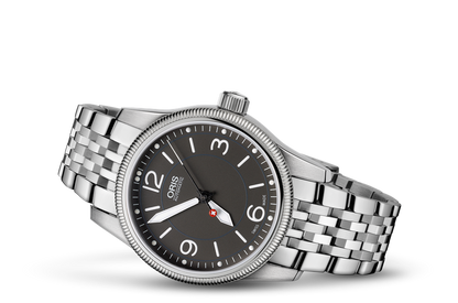 Swiss Hunter Team PS Edition, Grey, Stainless steel Strap