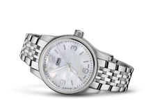 Big Crown Diamonds, White, Stainless steel Strap