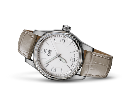 Swiss Hunter Team PS Edition, White, Leather Strap