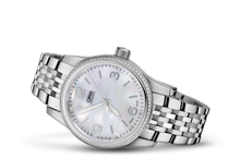 Big Crown Diamonds, White, Stainless steel Strap