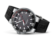 Aquis Red Limited Edition, Grey, Rubber Strap