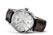 Artelier Date, Grey, Leather Strap