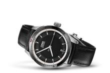 Artix GT Date, Black, Leather Strap