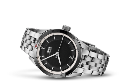 Artix GT Date, Black, Stainless steel Strap