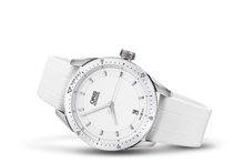 Artix GT Date, White, Rubber Strap