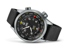 Big Crown ProPilot Altimeter with Feet Scale, Black, Textile Strap