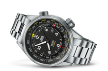 Big Crown ProPilot Altimeter with Meter Scale, Black, Stainless steel Strap