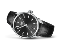 Artix Date, Black, Leather Strap