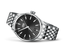 Artix Date, Black, Stainless steel Strap