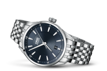 Artix Date, Blue, Stainless steel Strap