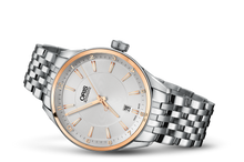 Artix Date, Grey, Stainless steel Strap