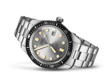 Divers Sixty-Five, Grey, Stainless steel Strap