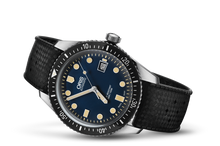 Divers Sixty-Five, Blue, Rubber Strap
