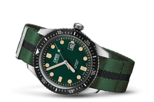 Divers Sixty-Five, Green, Textile Strap