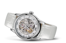 Artelier Skeleton Diamonds, Grey, Leather Strap