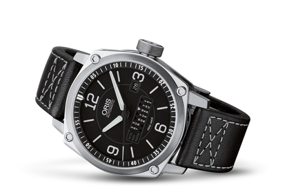 BC4 Retrograde Day, Black, Leather Strap