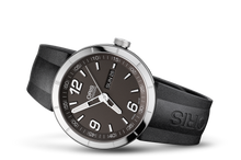 TT1 Day Date, Grey, Rubber Strap