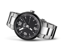 TT1 Day Date, Black, Stainless steel Strap