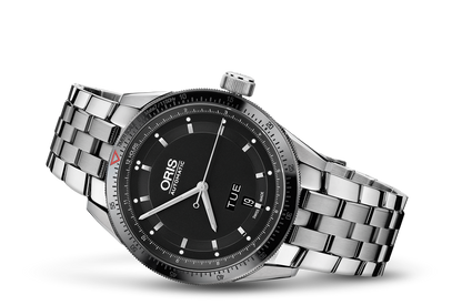 Artix GT Day Date, Black, Stainless steel Strap