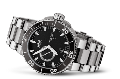 Aquis Titan Small Second, 46.00 mm, Black
