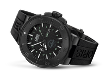 Force Recon GMT, Black, Rubber Strap