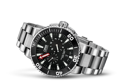 Regulateur "Der Meistertaucher", Black, Titanium Strap