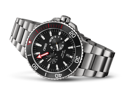 Regulateur "Der Meistertaucher", Black, Titanium Strap