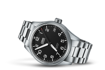 Big Crown ProPilot Big Date, Black, Stainless steel Strap