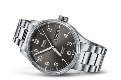 Big Crown ProPilot Big Day Date, Grey, Stainless steel Strap